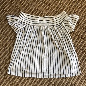 striped blouse